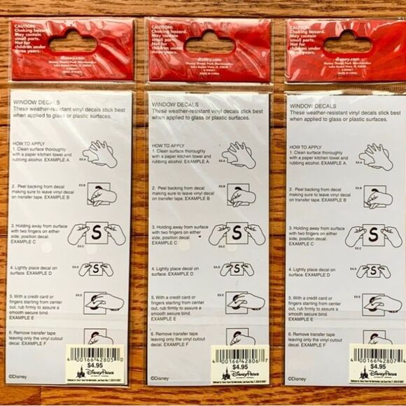 Disneyland/Walt Disney World Family Window Decals Dad, Mom, Girl MickeyEars - Picture 2 of 5